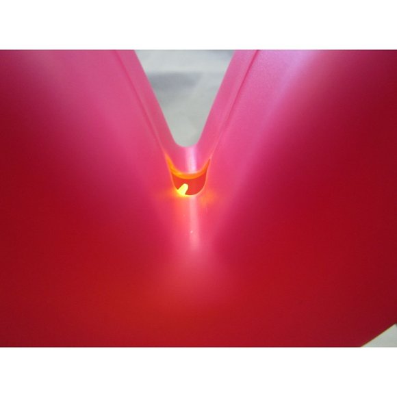 Peeps Bunny Blowmold LED Flickering Candle Light 10" Batteries Not Included NWT - Picture 4 of 16